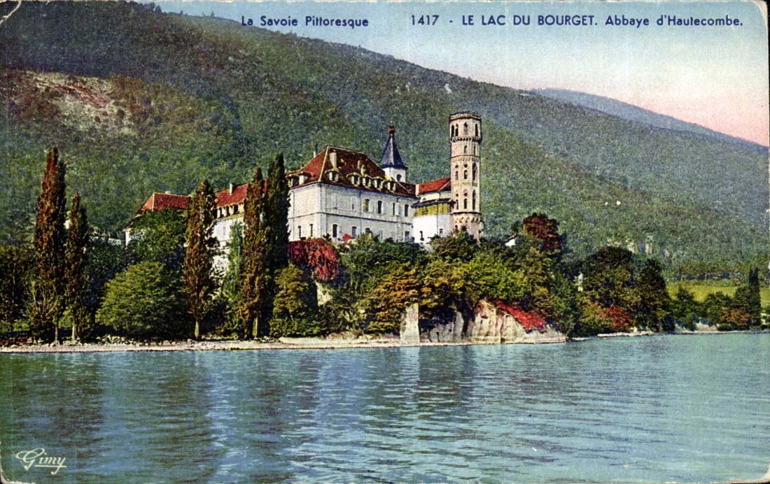 lake of Le Bourget CPA Seen of Splendid and Royal the Excelsior hotels