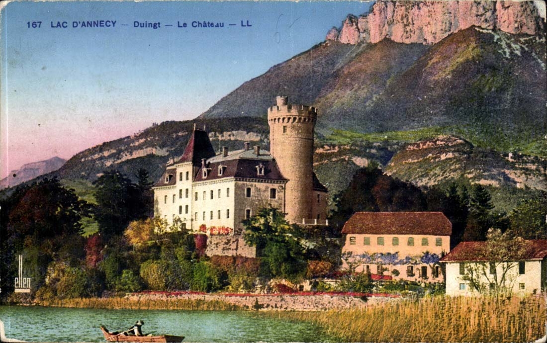 Annecy Lake CPA Duingt the castle
