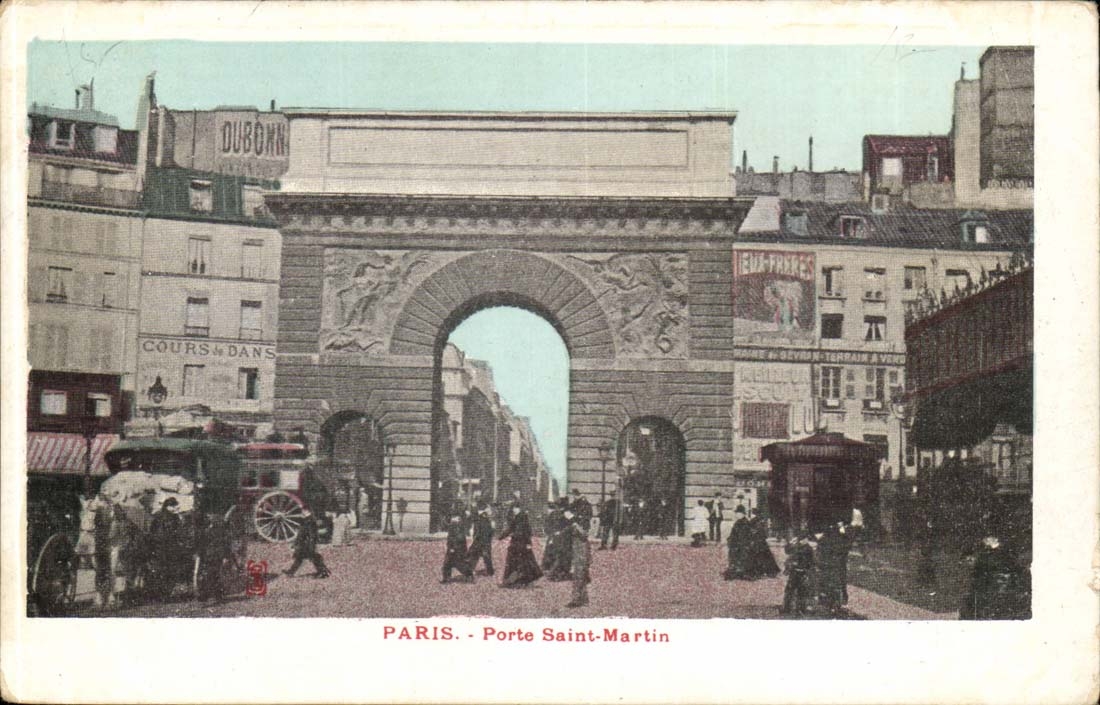 Gatter Saint Martin Paris-CPA