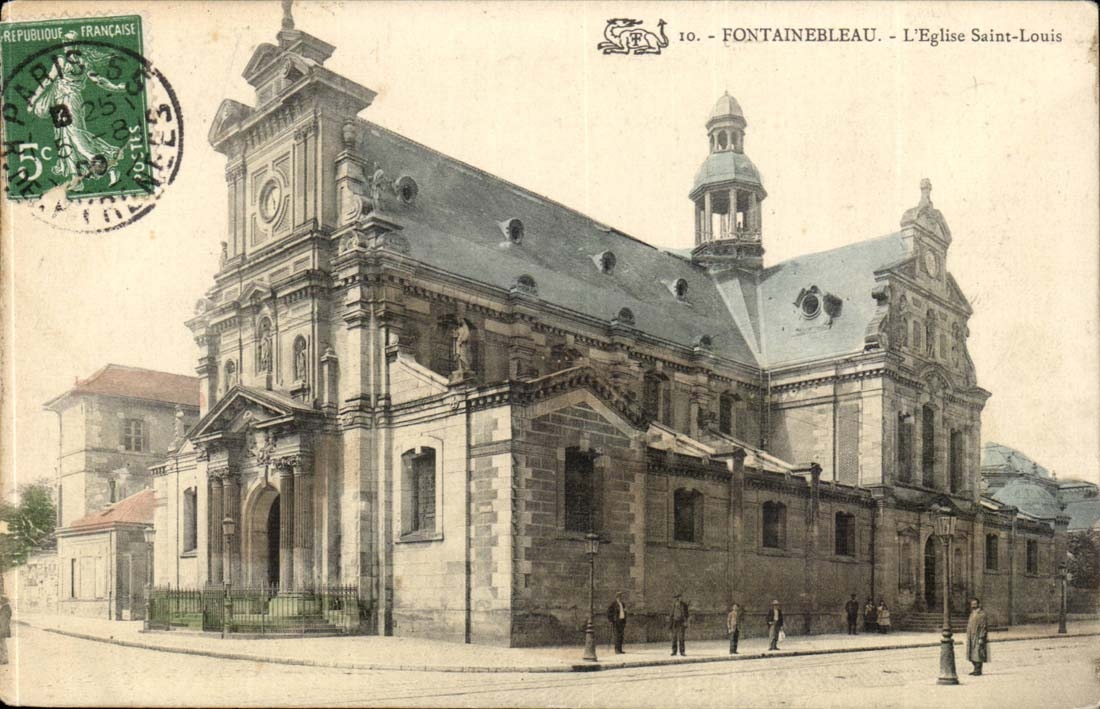 Fontainebleau CPA Church Saint Louis