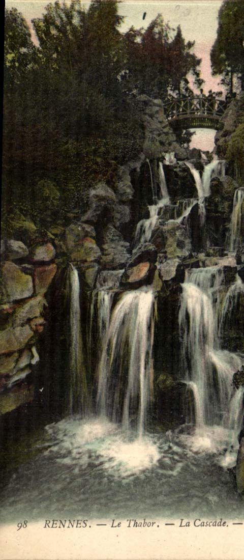 Rennes CPA La Thalor La cascade