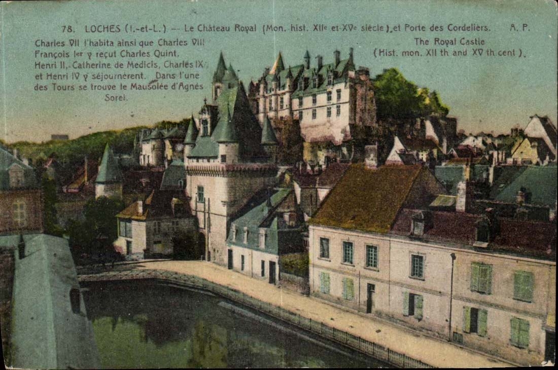 Loaches CPA the royal chaetau