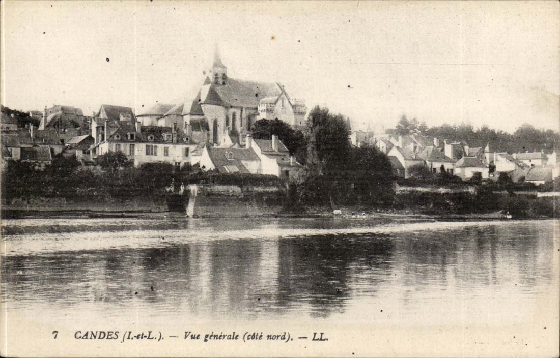 Candes - Vue Generale - CPA 