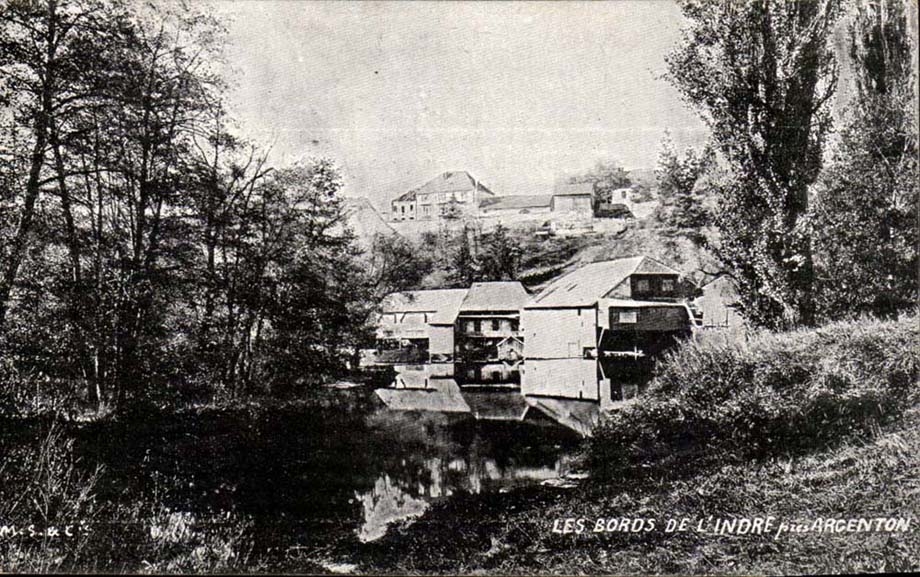 Les Bords de l' Indre - CPA 