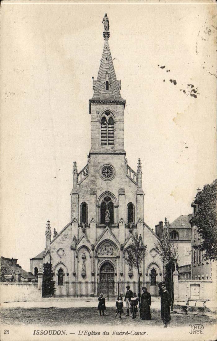 Issoudun - L'Eglise du Sacre Coeur - CPA
