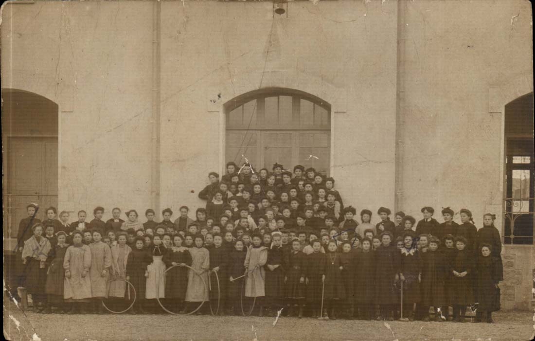 Real photo intended has Mr Rault Joseph Plehedel Cotes of North (children)