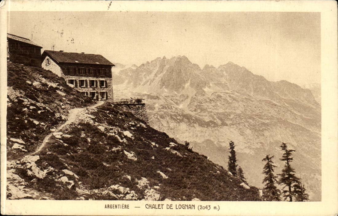 Argentiere CPA Country cottage of lognan (2043m)