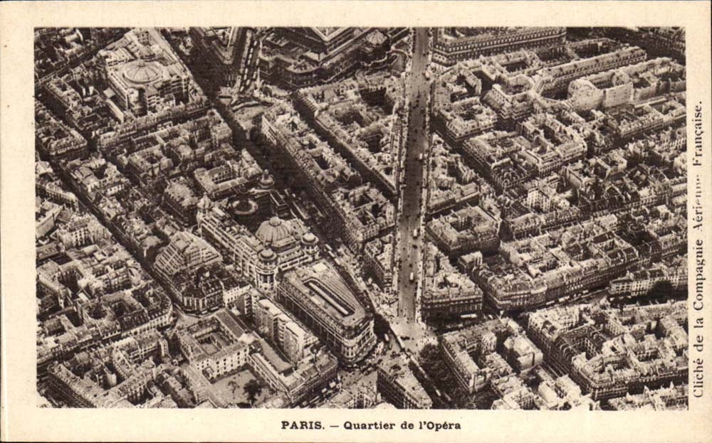 Paris 8 - District of the Opera - CPA