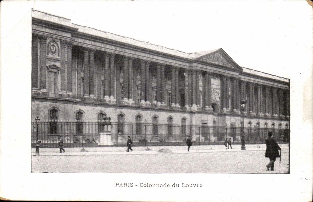 Paris 1 - Colonnade du Louvre - CPA