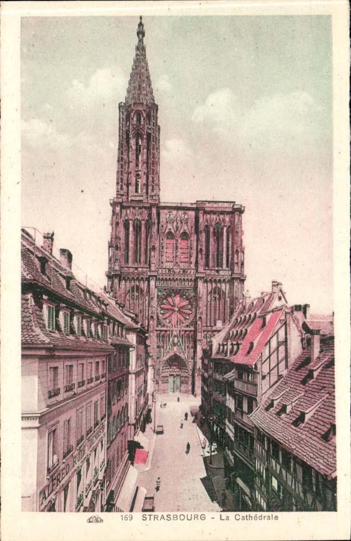 Strasbourg - Strassburg - the Cathedral - CPA