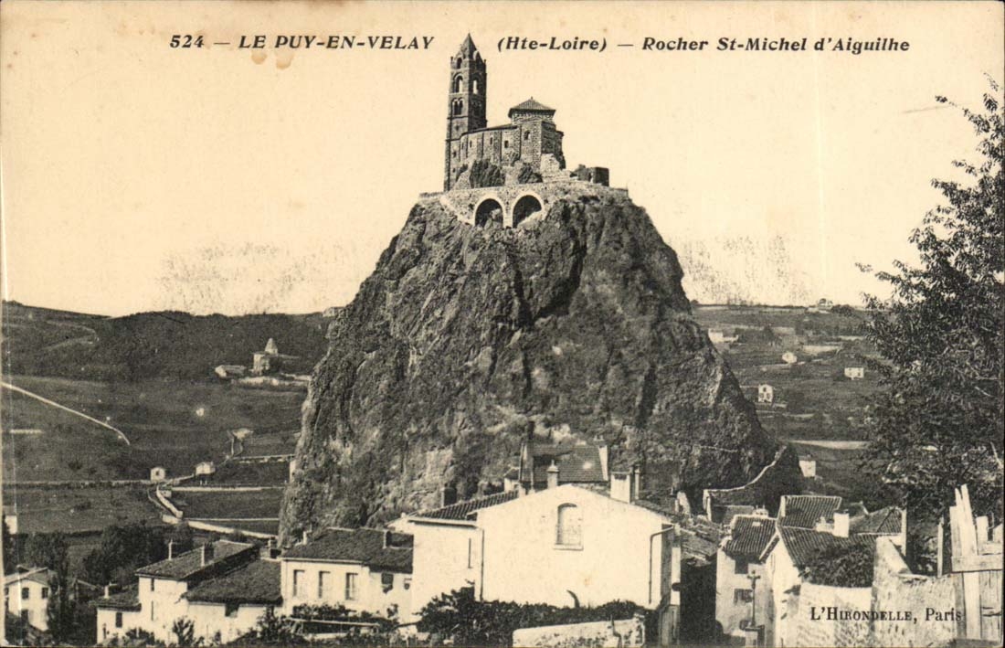 Le Puy - Rocher St Michel d'Aiguilhe - CPA 