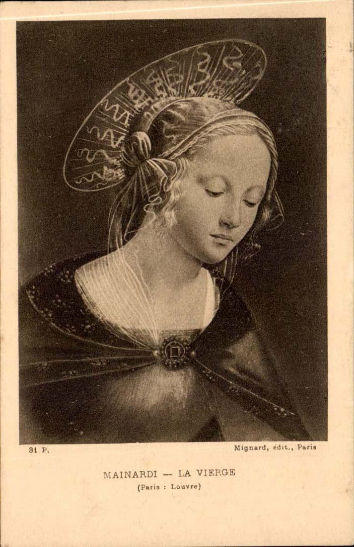 Paris 1 - Musee du Louvre - Mainardi - La Vierge - CPA 