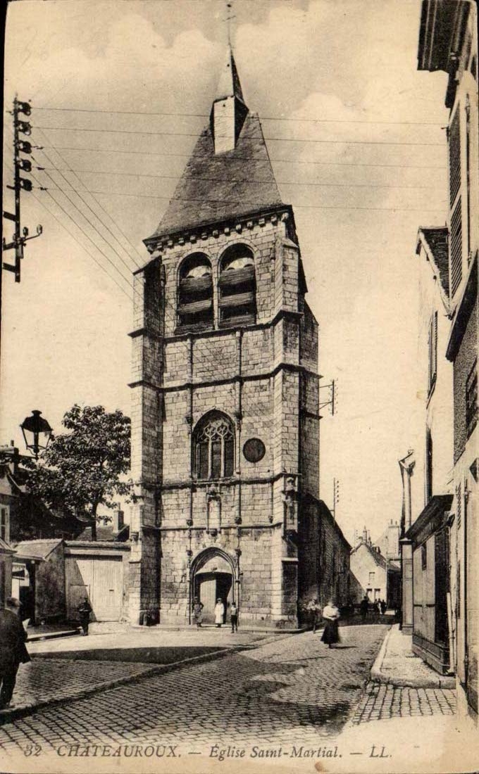 Chateauroux - Church Saint Martial - CPA