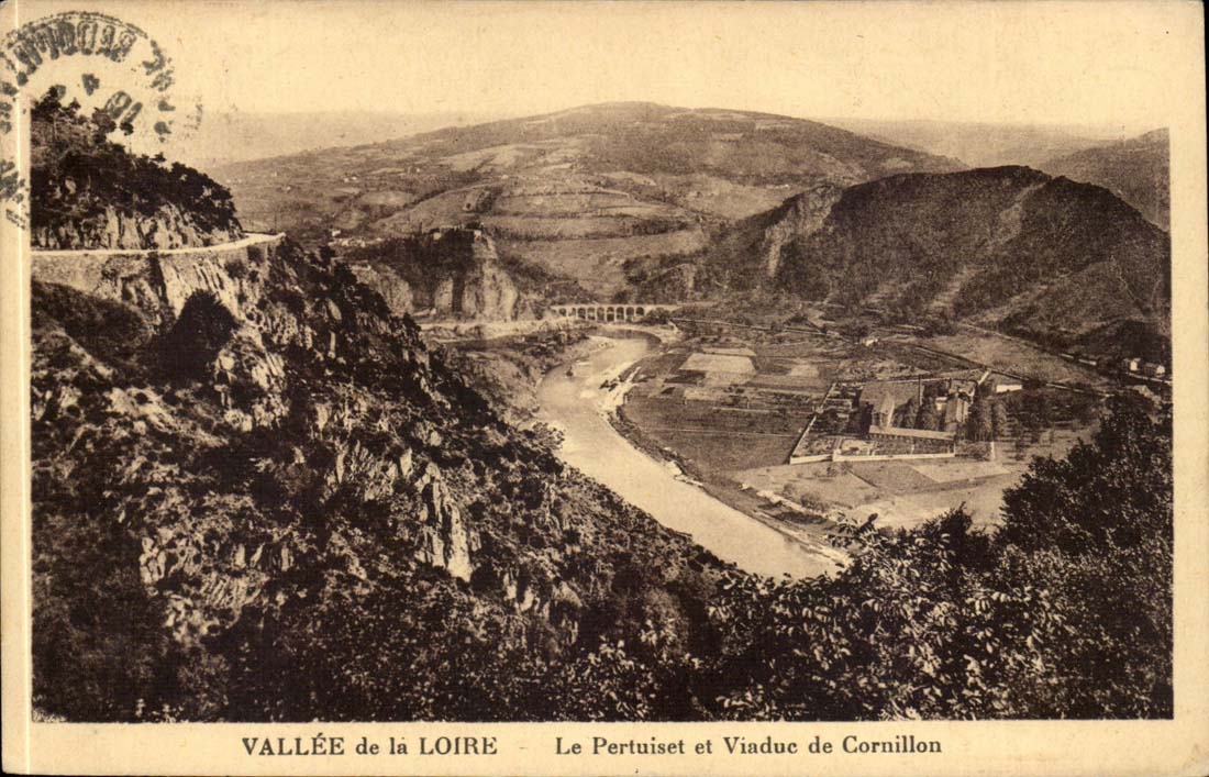 Pertuiset - the Loire Valley - Viaduct of Cornillon - CPA