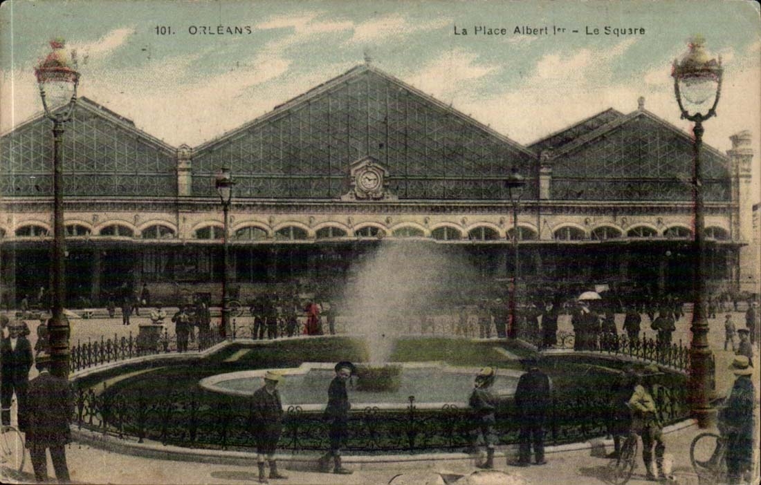 Orleans CPA the place Albert the 1st public garden