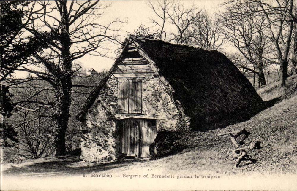 Bartres - Schaf-falten oder Bernadette hielt die Herde - CPA