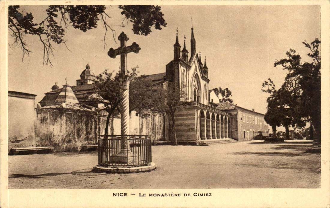 Nice CPA the monastery of Dimiez