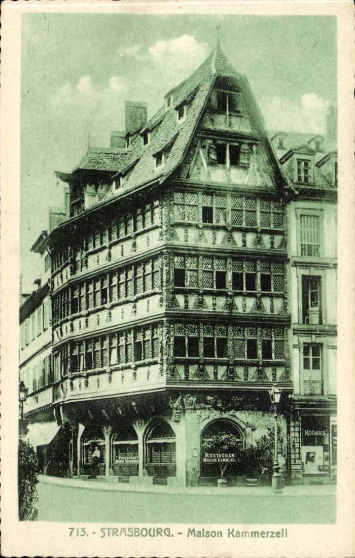 Strasbourg - Strassburg - Kammerzel House - CPA