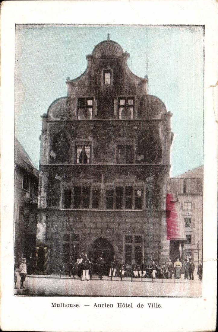 Mulhouse - Old Town hall - CPA