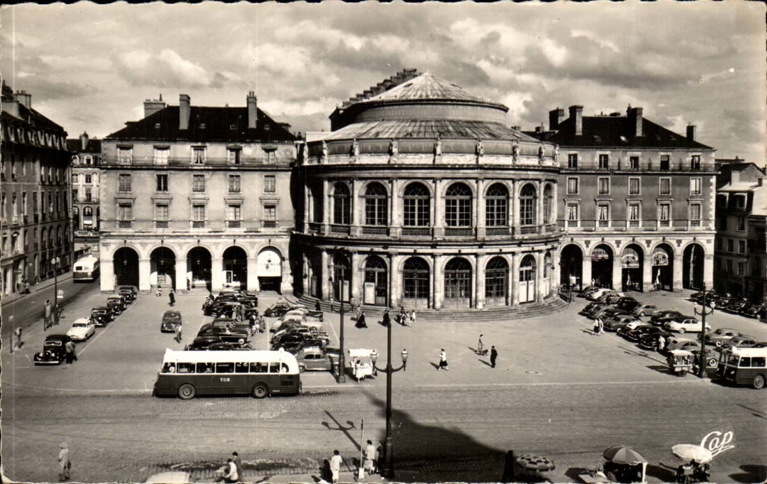 Rennes - Le Theatre - CPA 