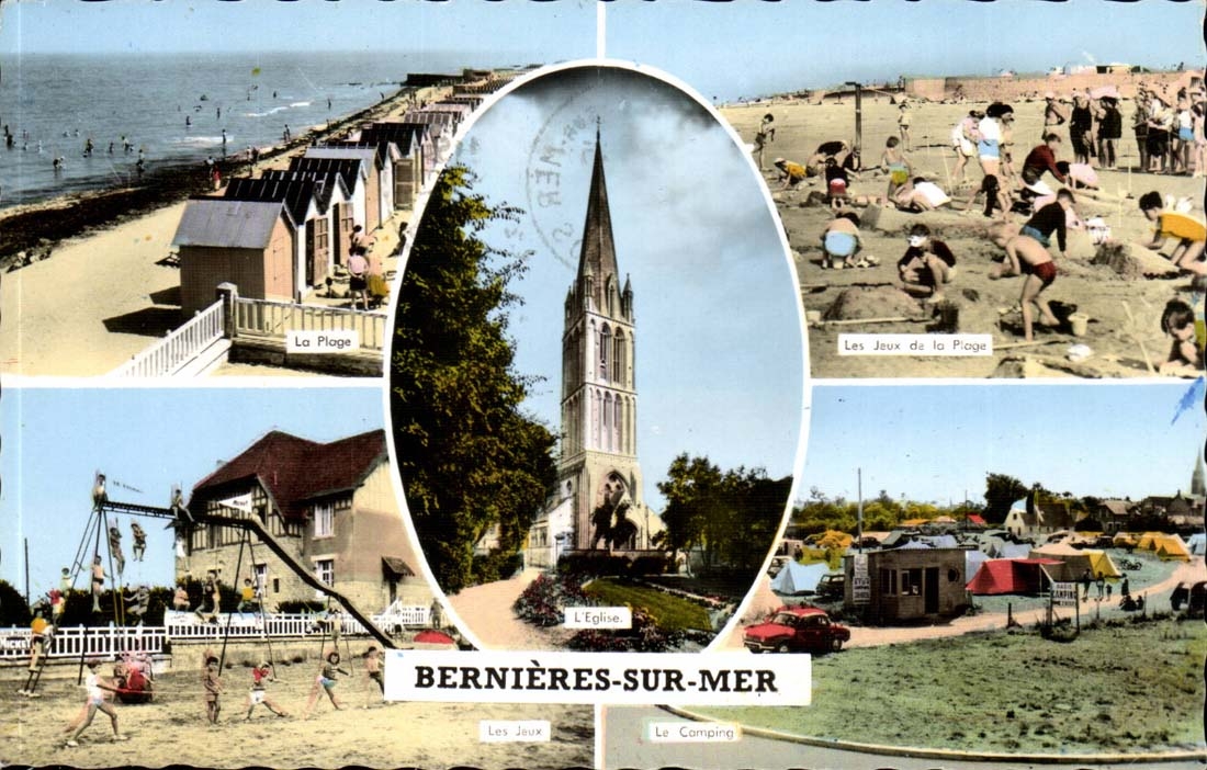 CPSM Bernieres on sea