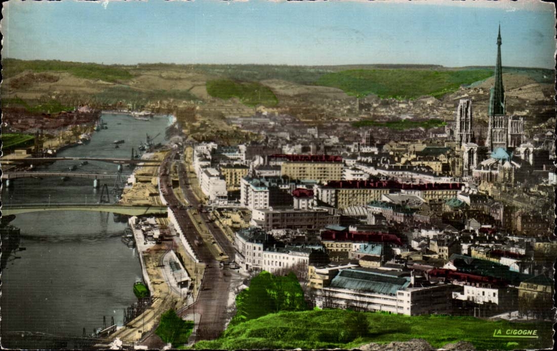 CPSM Rouen View