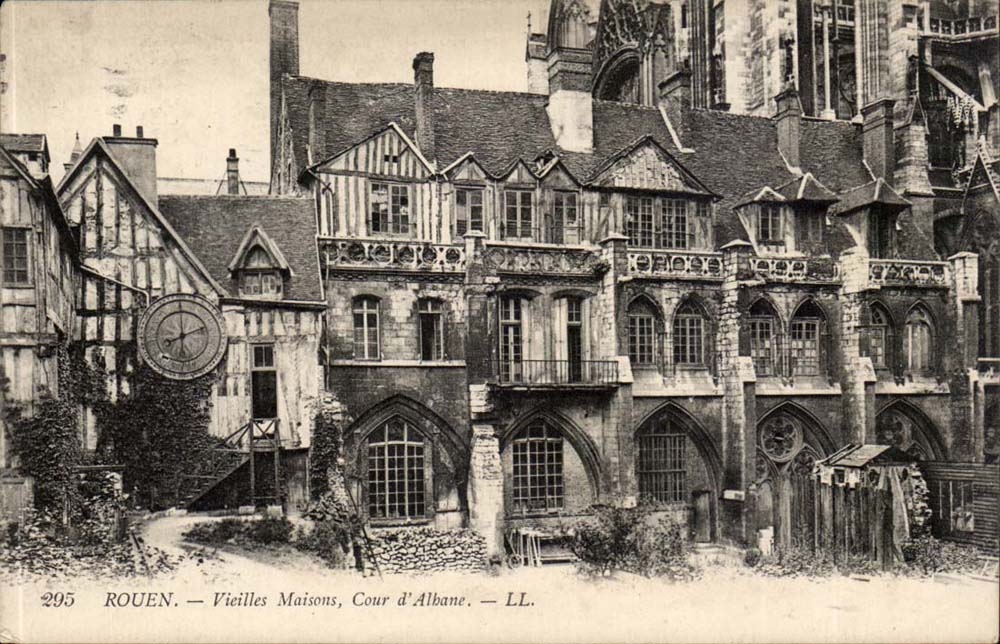 Rouen - Old women House - Court of Albane - CPA