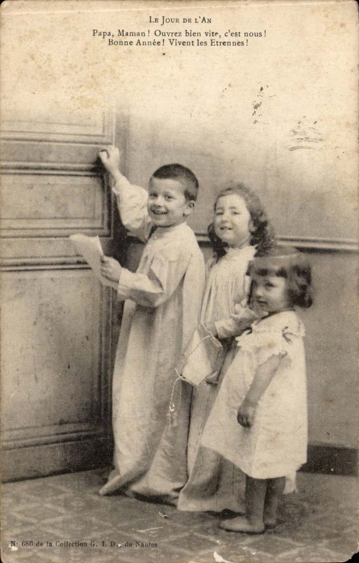 Fantasy - Child - New Year's Day - Mom Dad Open well quickly! CPA