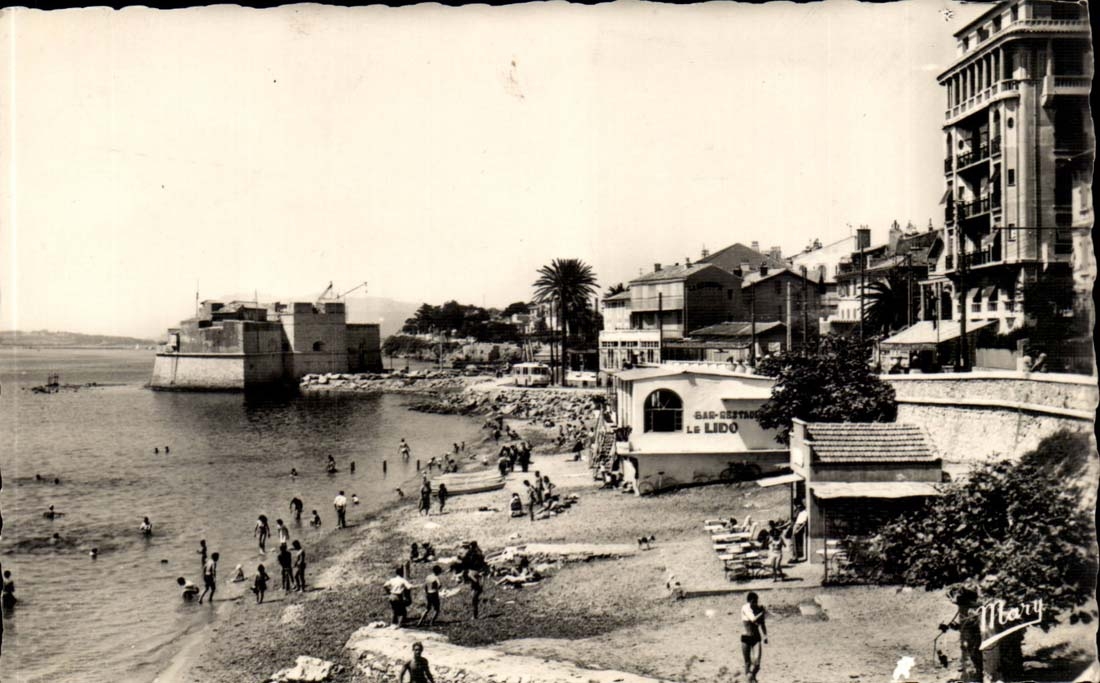 Toulon Mourilon - the Beach and Lido CPA