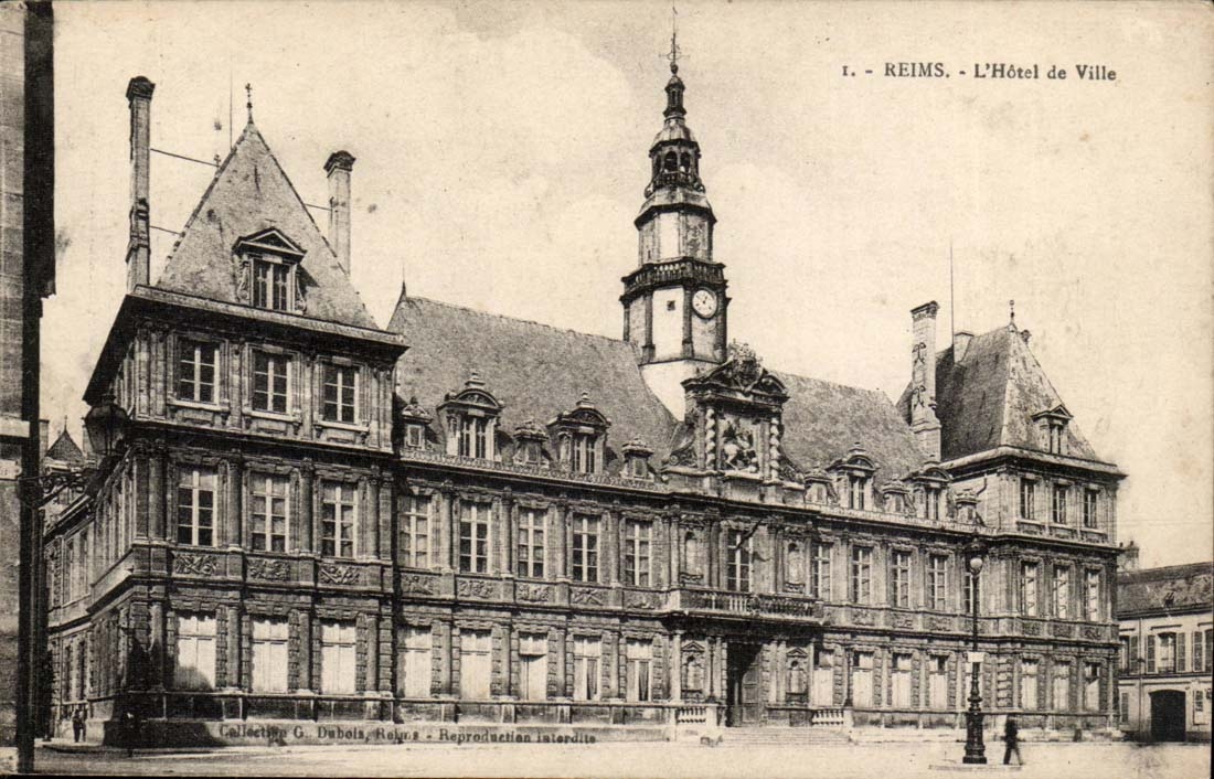 Rathaus Reims-CPA
