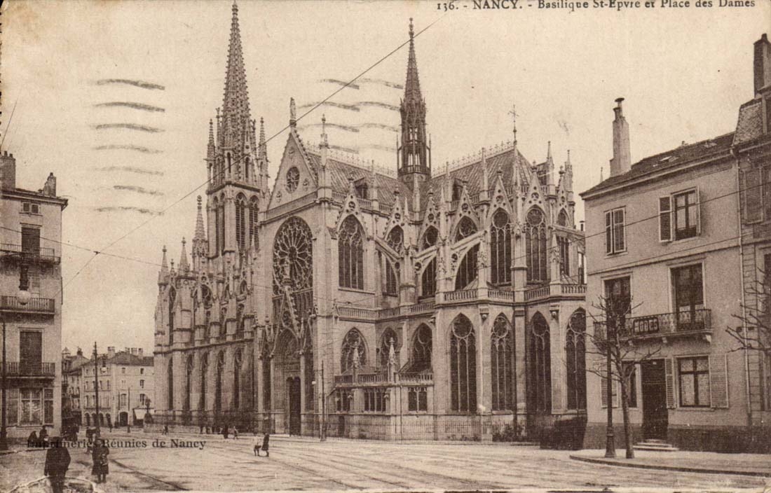 Nancy CPA Basilique Saint Epvre et place des Dames