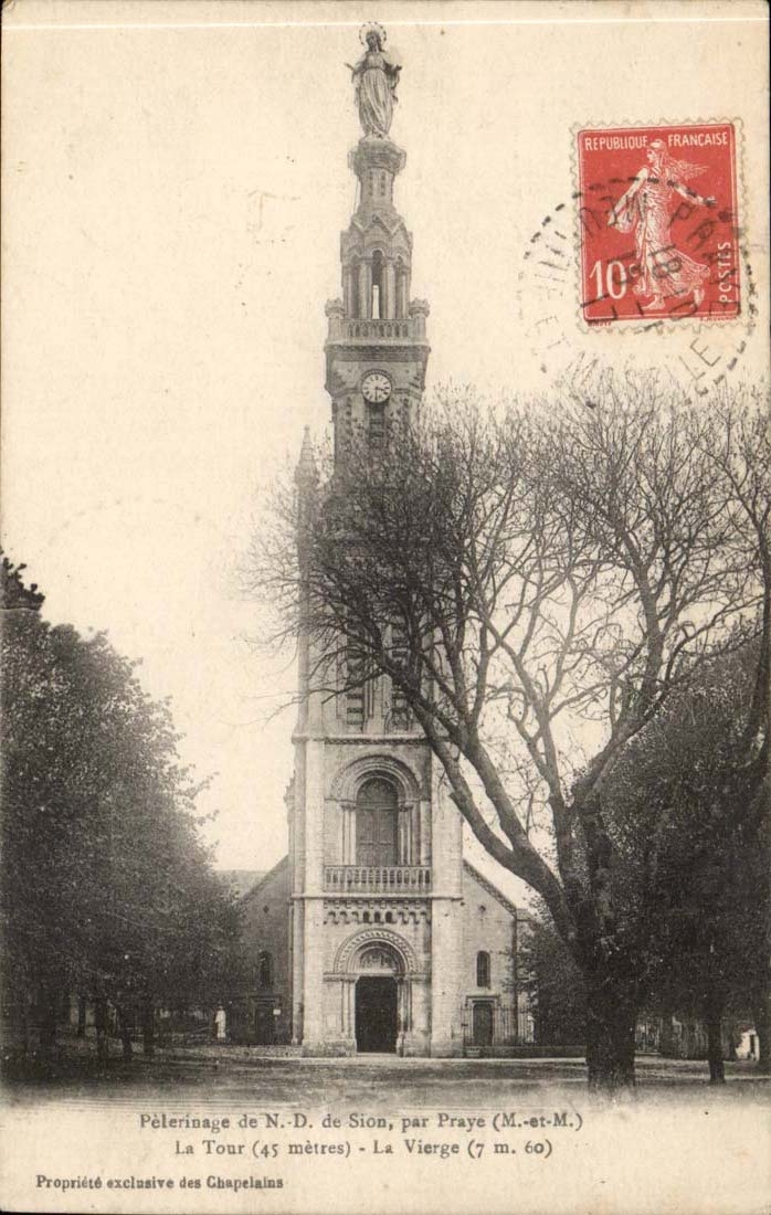 CPA Pelerinage de Nd de Sion par Praye