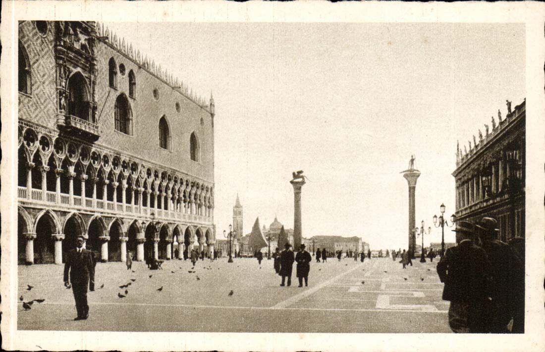 CPA Italy Italy Venezia Piazetta E insulated S Giorgio