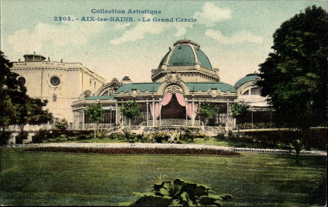 CPA Aix-les-Bains der grosse Kreis