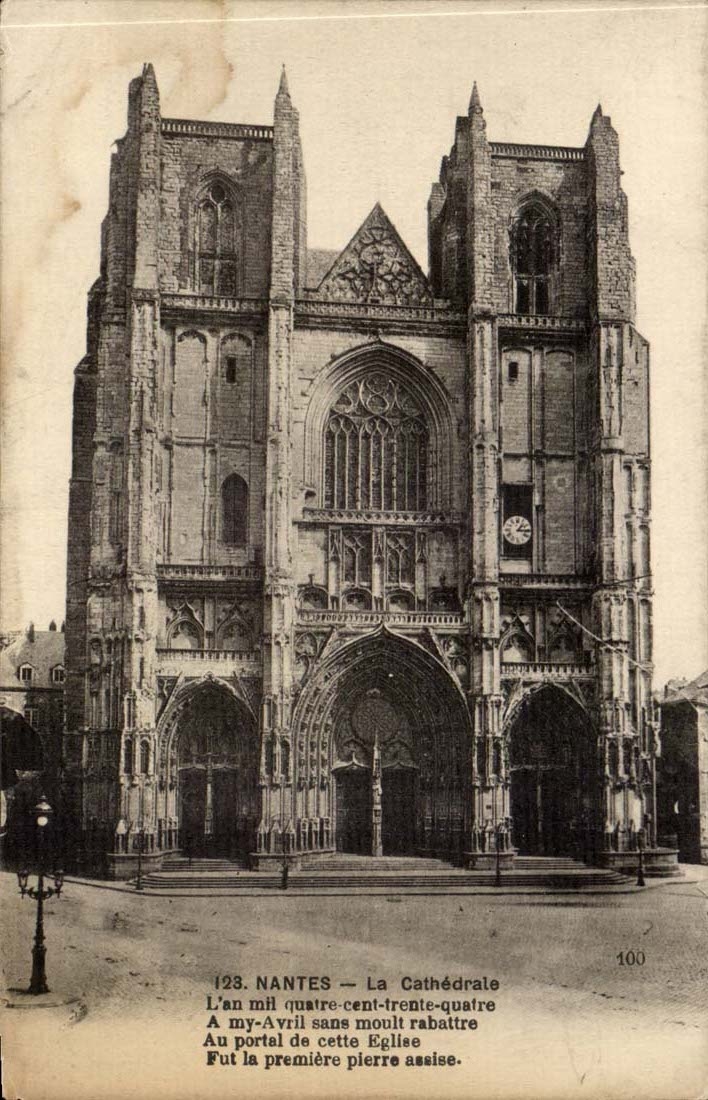 CPA Nantes the cathedral