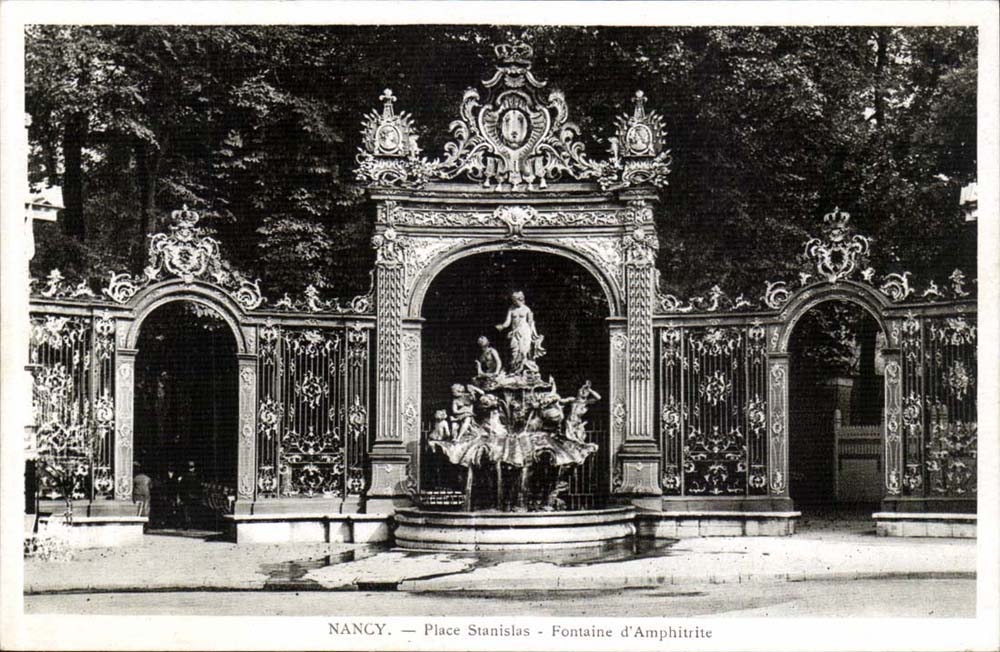 Nancy - Place Stanislas - Fontaine - CPA 