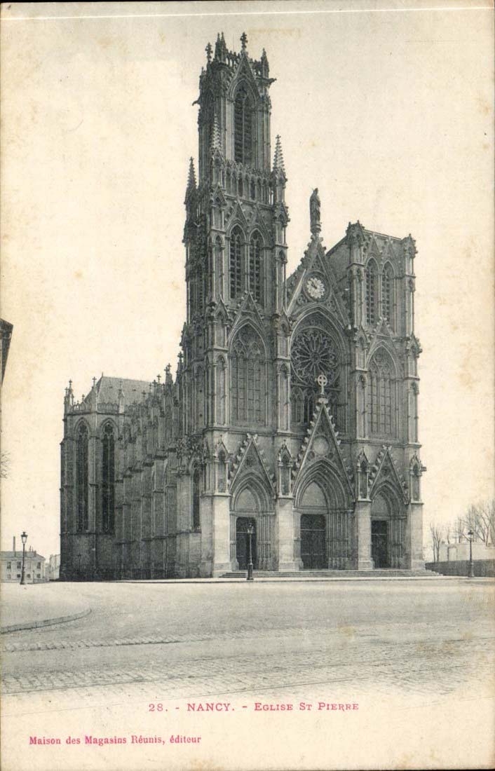 Nancy - Eglise St Pierre CPA 