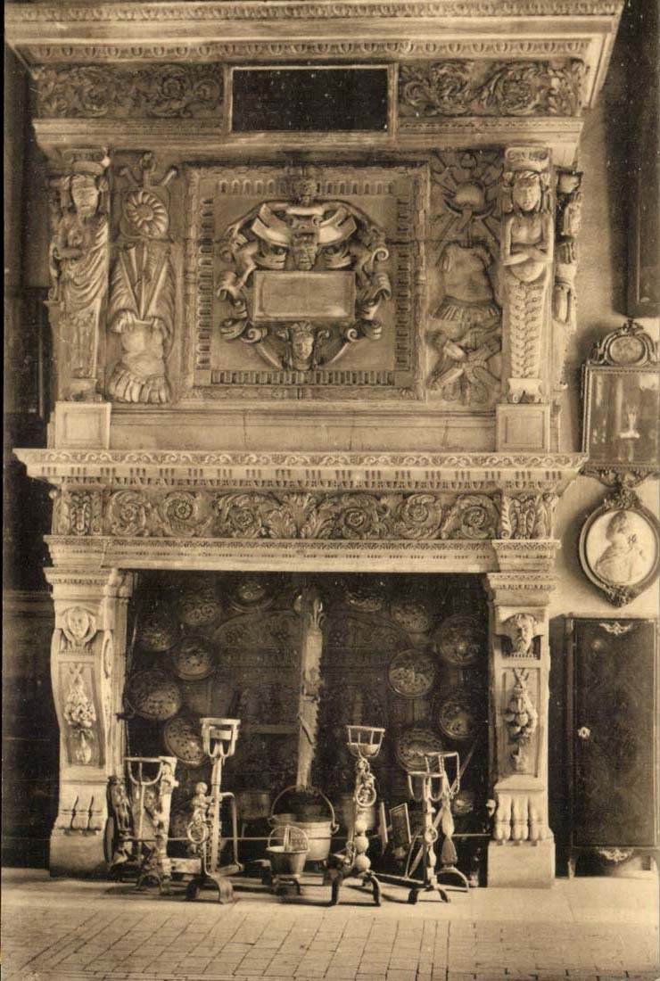 Nancy - Musee Historique Lorraine - Cheminee de l'ancien Auditoire de Joinville CPA