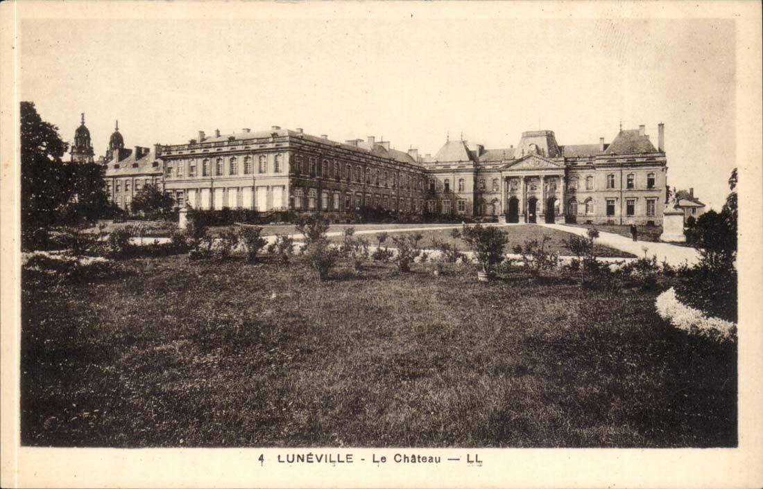 Luneville - Schloss CPA