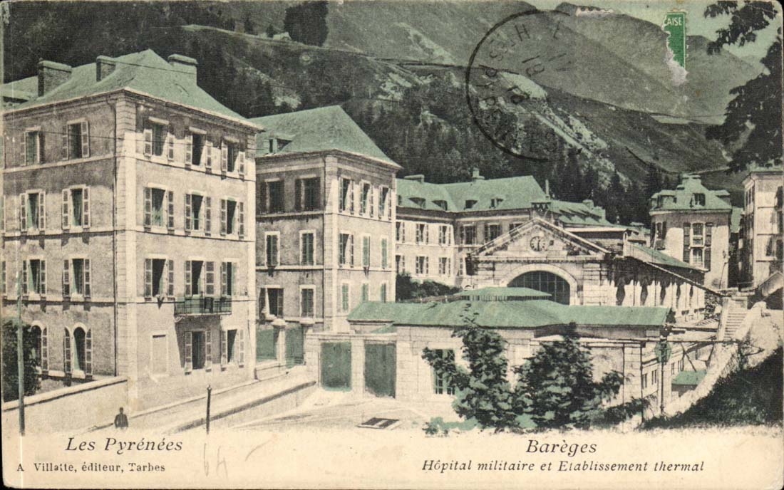 Bareges CPA Militarkrankenhaus und hydropathische Einrichtung