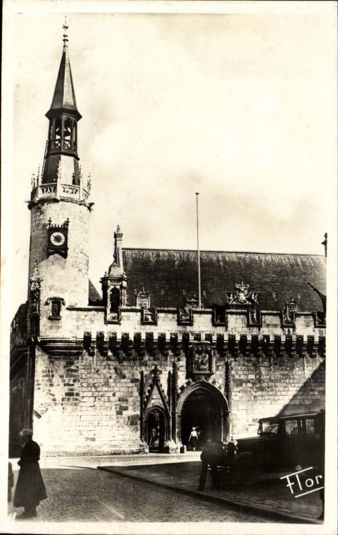 Rathaus La Rochelle-CPA (1595)
