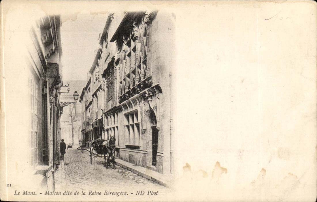 Mans - house known as of the Queen Berengere - CPA