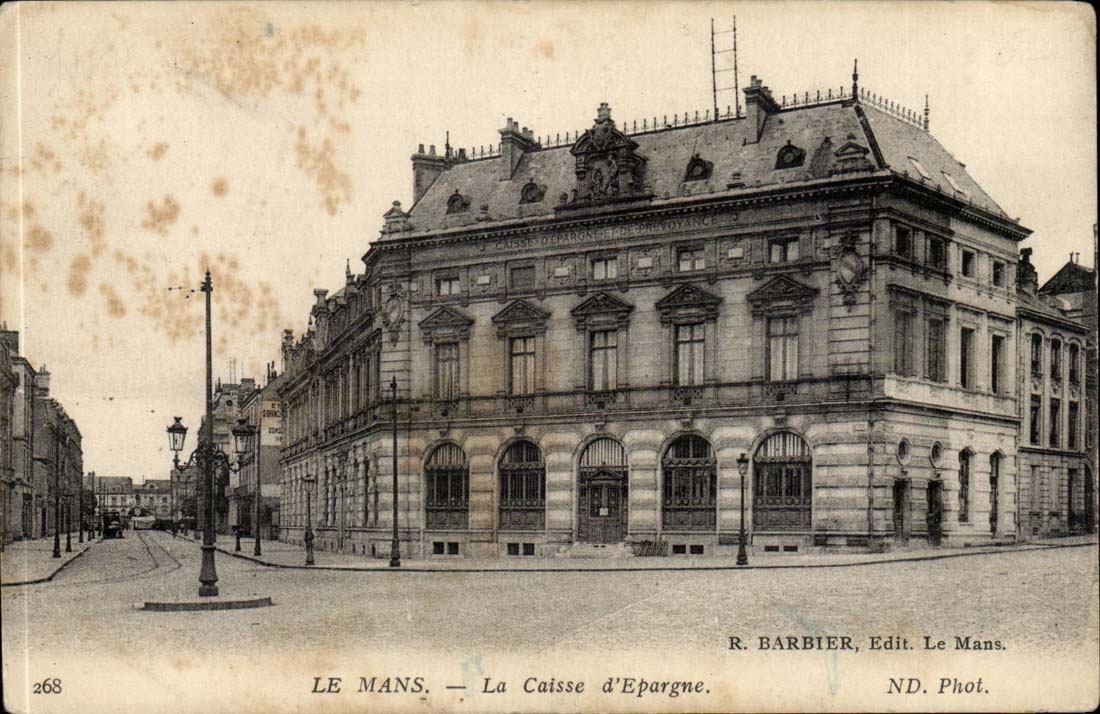 Mans - the Espargne Case - CPA