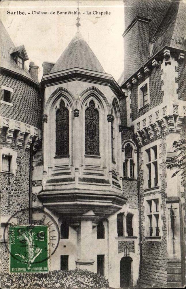 The Sarthe - Castle of Bonnetable - La Chapelle - CPA