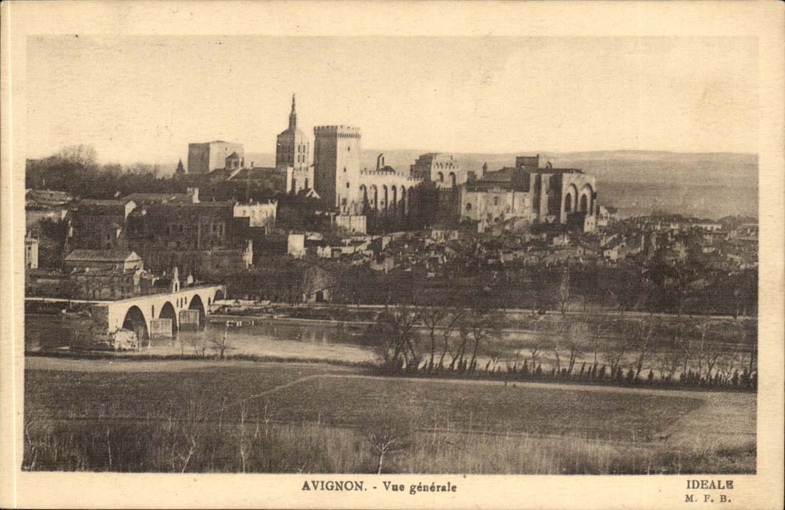Avignon - View - CPA