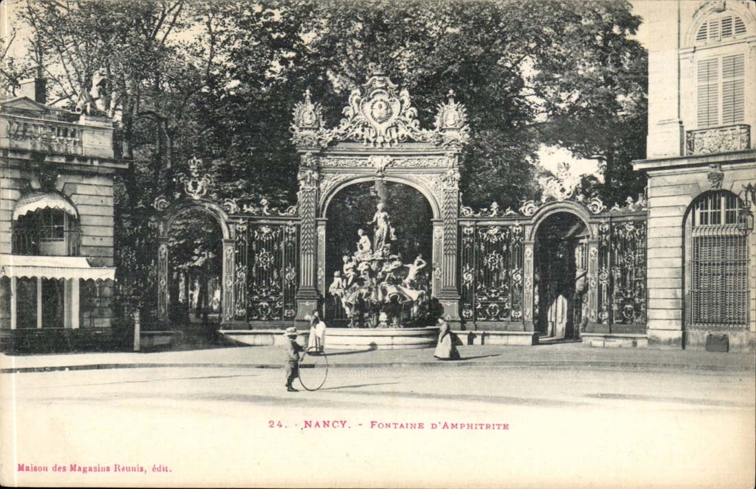 Nancy - Fontaine D'Amphitrite - CPA 