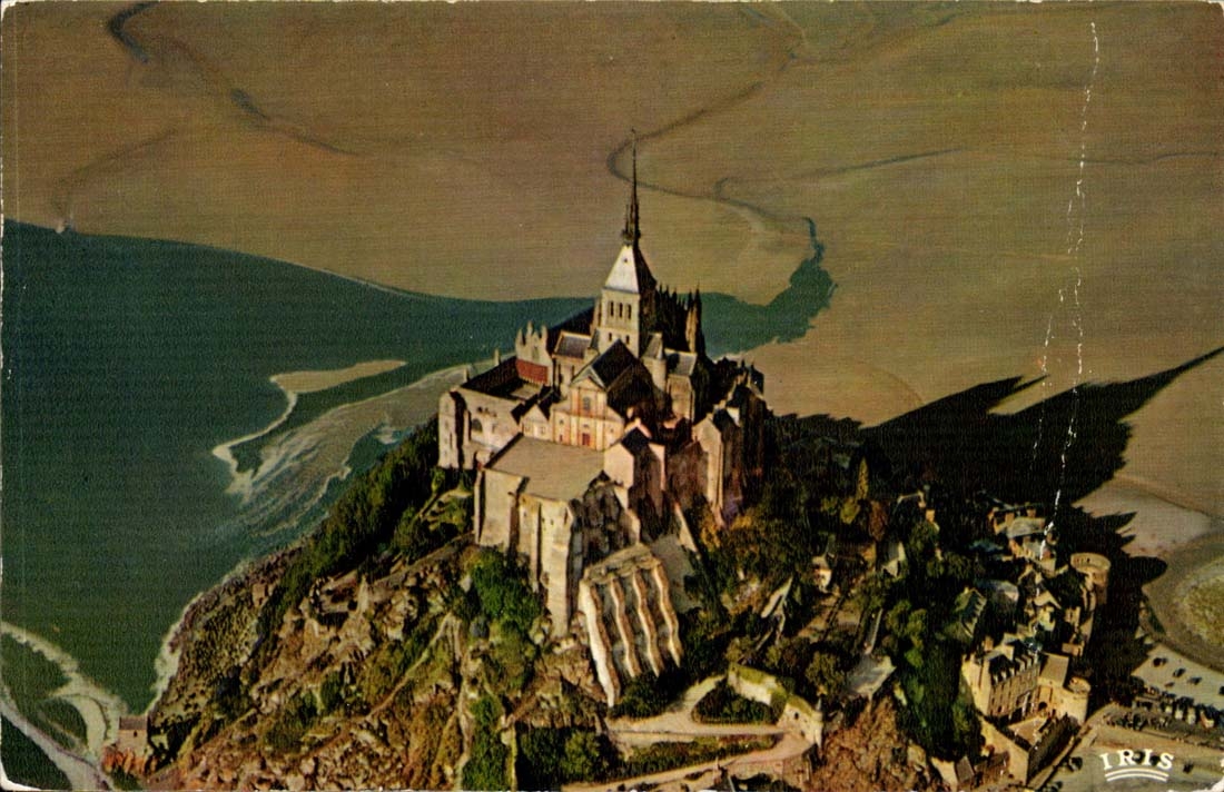 The holy Mount Michel - Air Sight - CPA