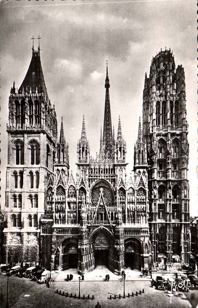 Rouen - the Notre Dame Cathedral - CPA
