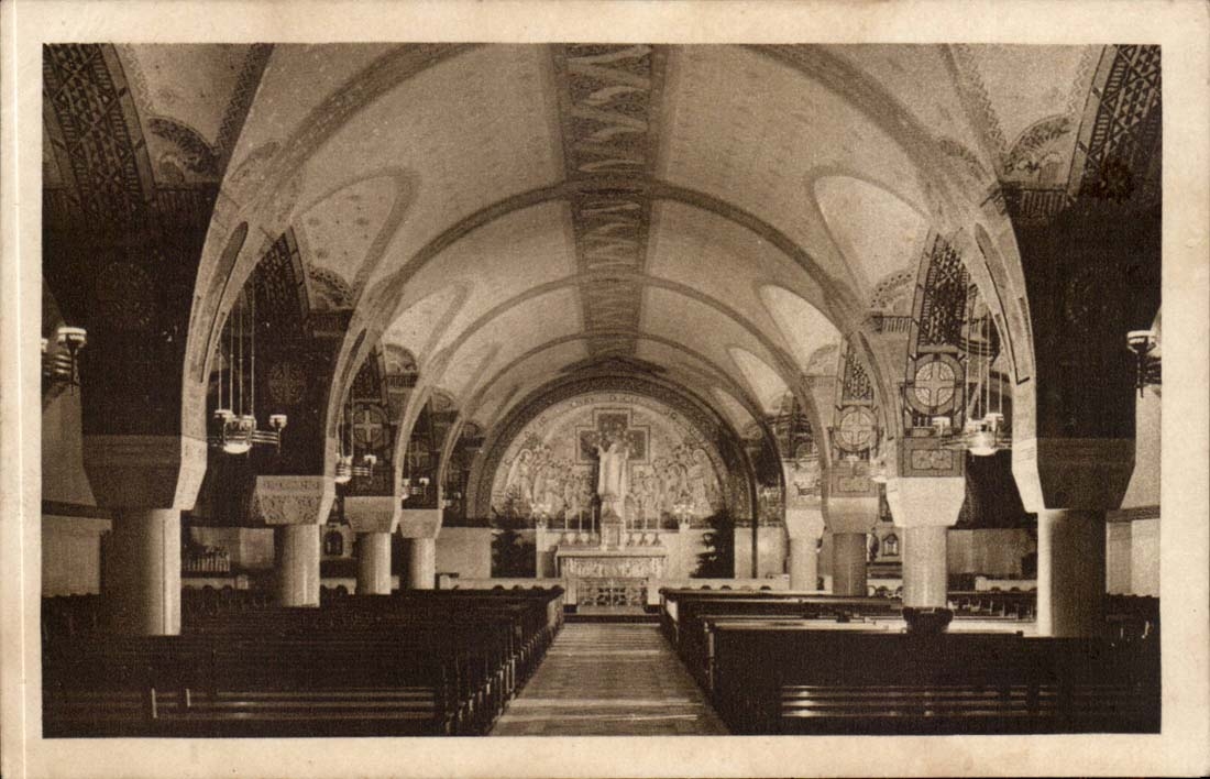 Lisieux - die Basilika - Ansicht CPA