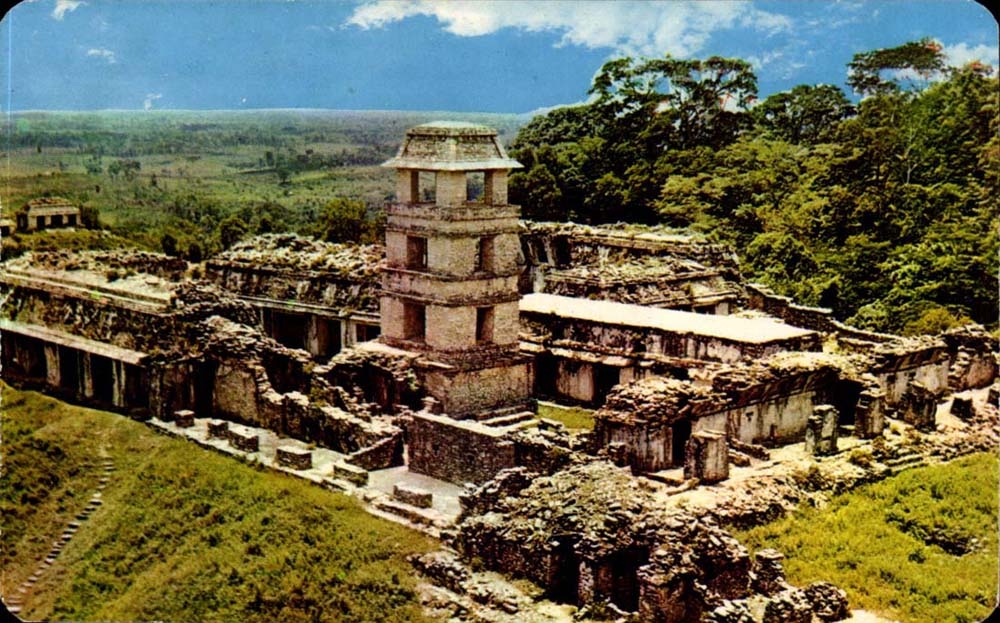 Mexico - Mexico City - El Palacio - The Palce - Palenque CPA